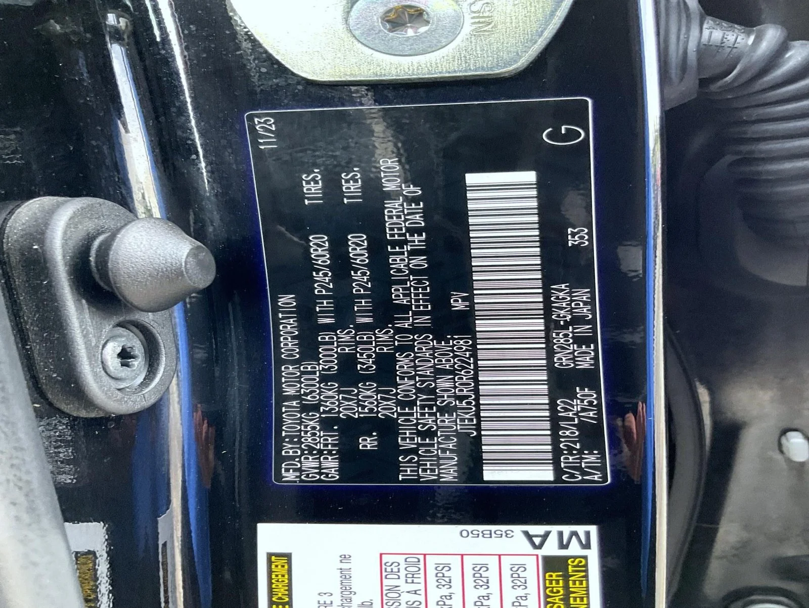 Certified Used 2024 Black Toyota Limited image 25