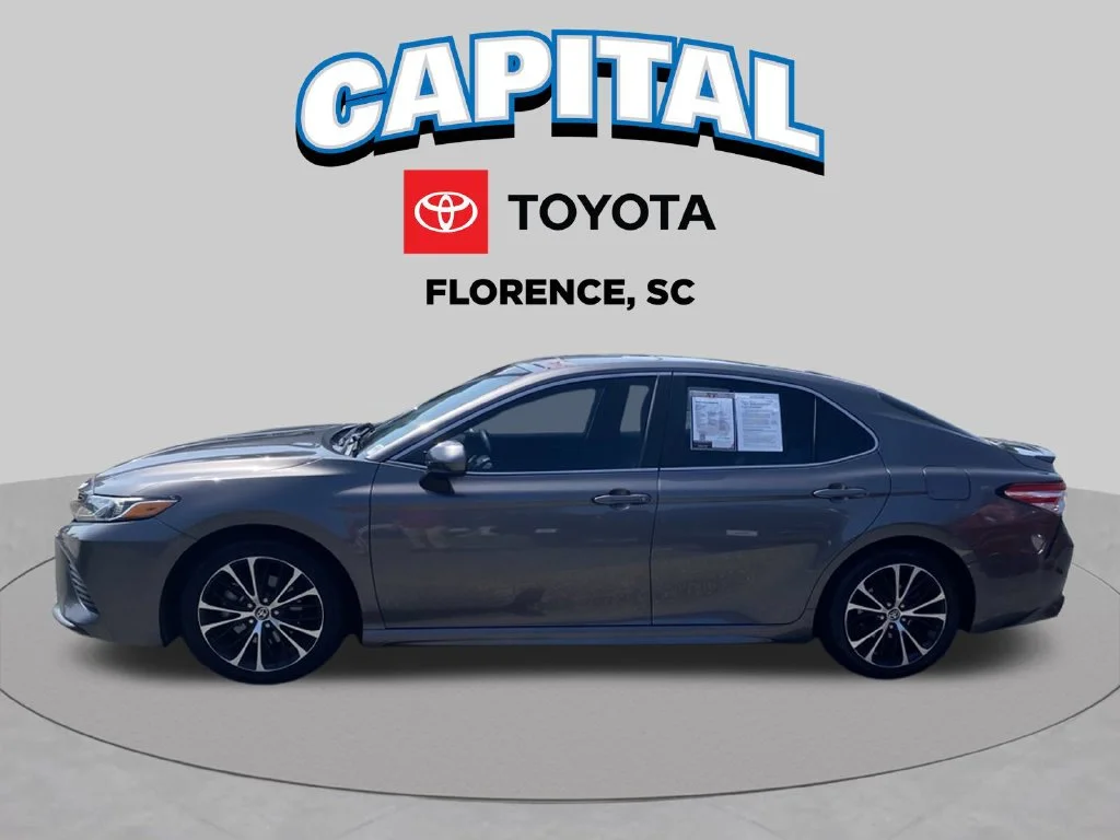 Used 2020 Gray Toyota SE image 3
