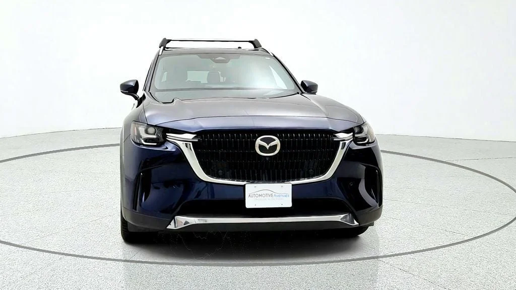 Used 2024 Deep Crystal Blue Mica Mazda Premium Plus AWD image 2