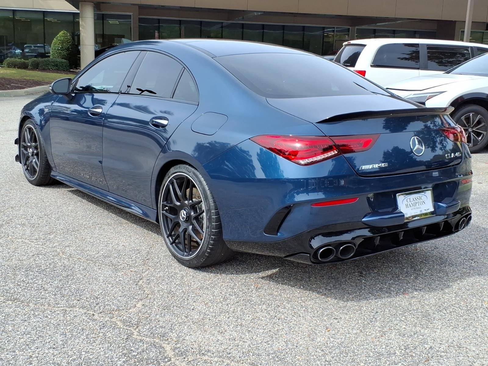 Used 2022 Denim Blue Metallic Mercedes-Benz AMG® CLA 45 image 10