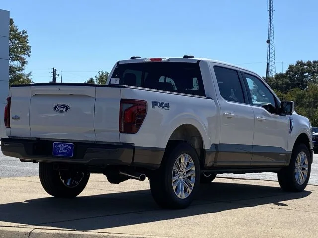 New 2026 Star White Metallic Tri-Coat Ford King Ranch image 3