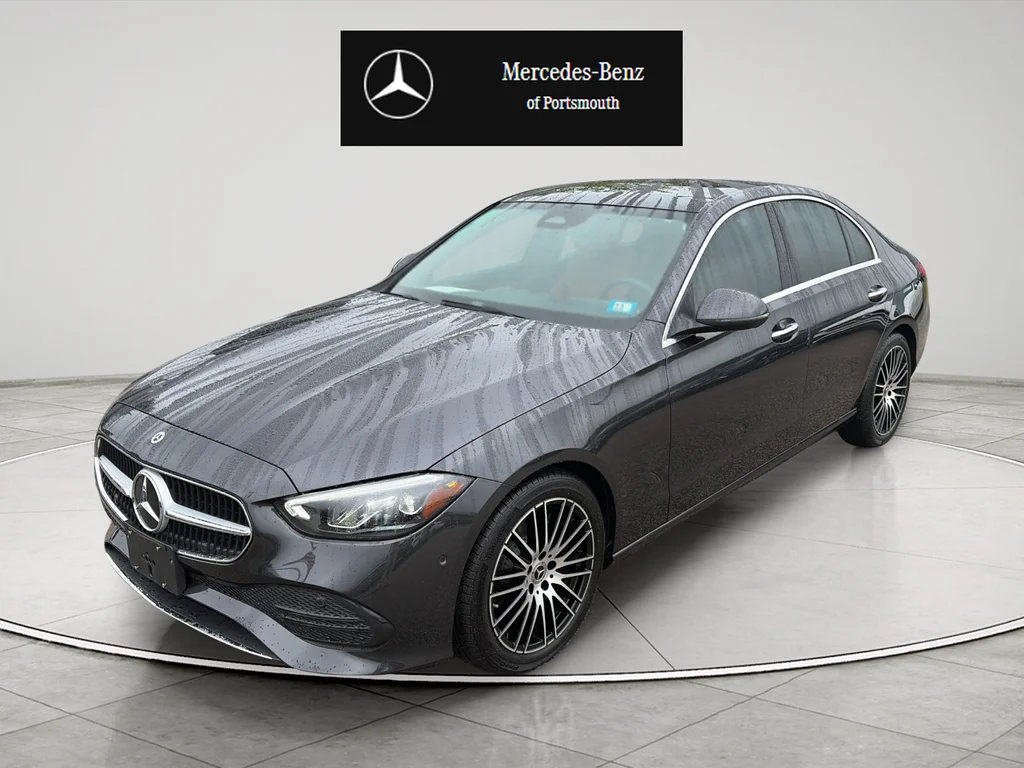 Certified Used 2023 Gray Mercedes-Benz C 300 image 1