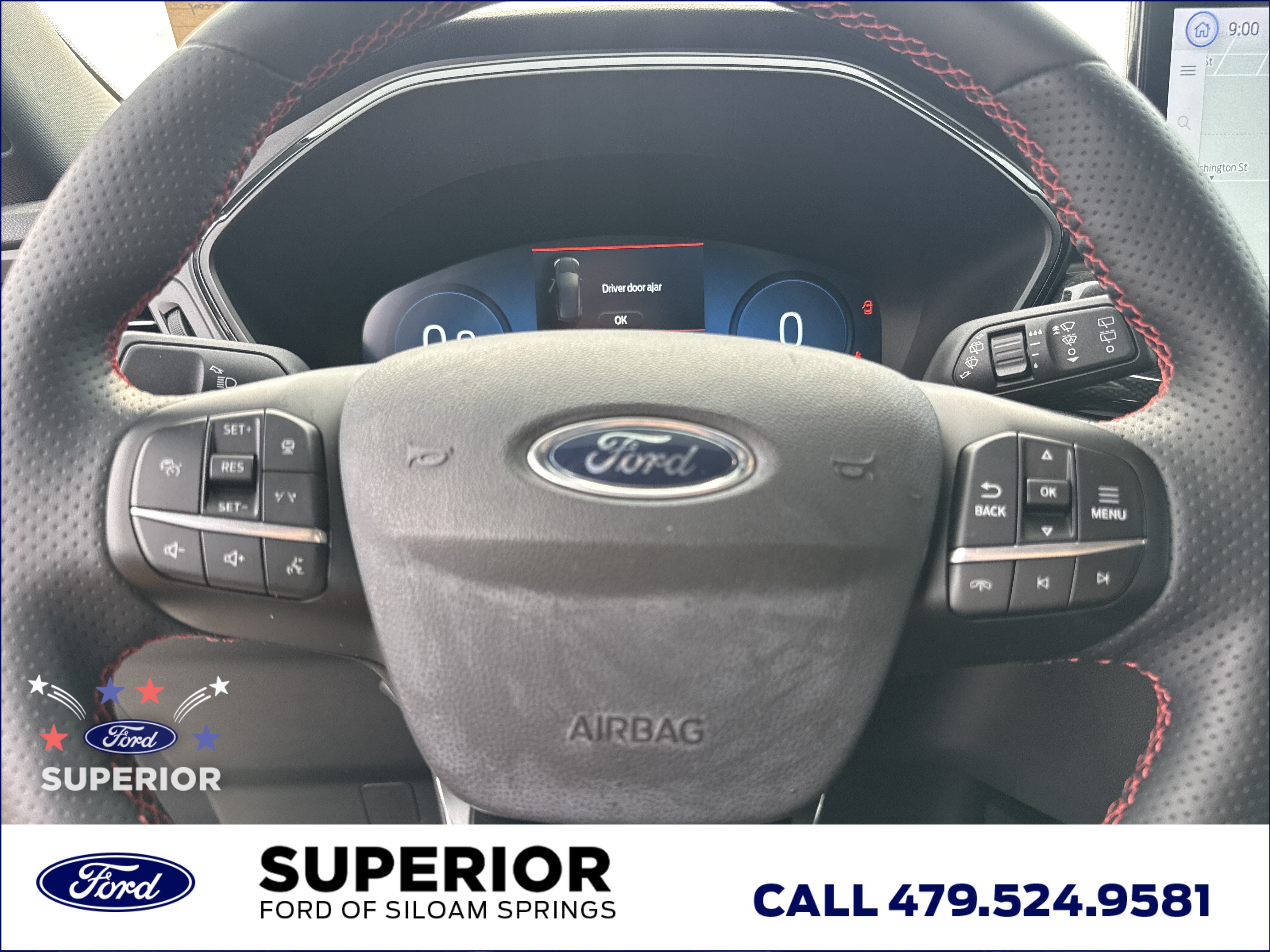 Used 2024 Light Blue Clearcoat Metallic Ford ST-Line Elite AWD image 24