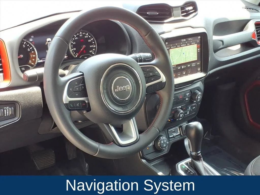 Certified Used 2023 White Jeep Trailhawk image 2