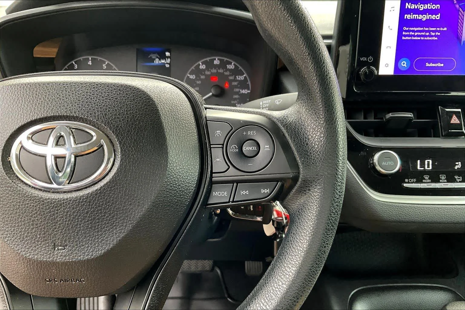 Used 2024 Ruby Flare Pearl Toyota LE image 24
