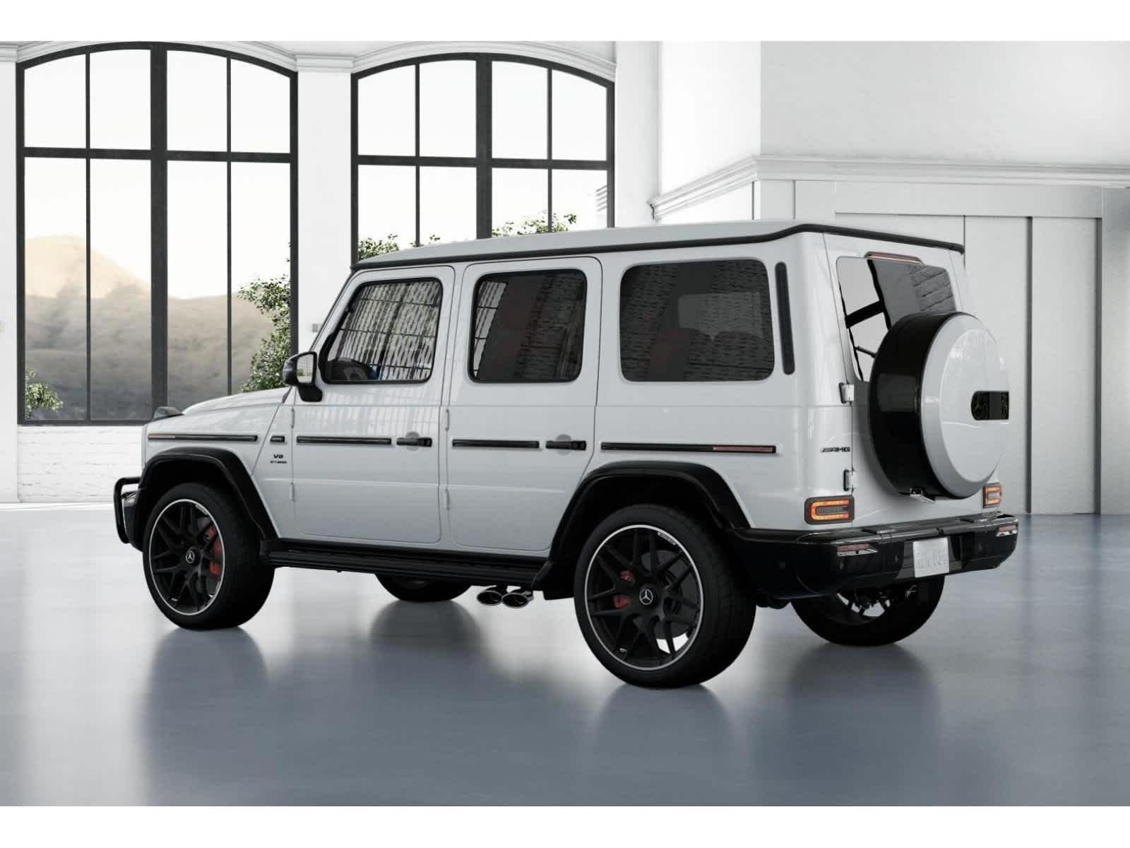 New 2026 MANUFAKTUR Moonlight White Metallic Mercedes-Benz AMG® G 63 SUV image 69
