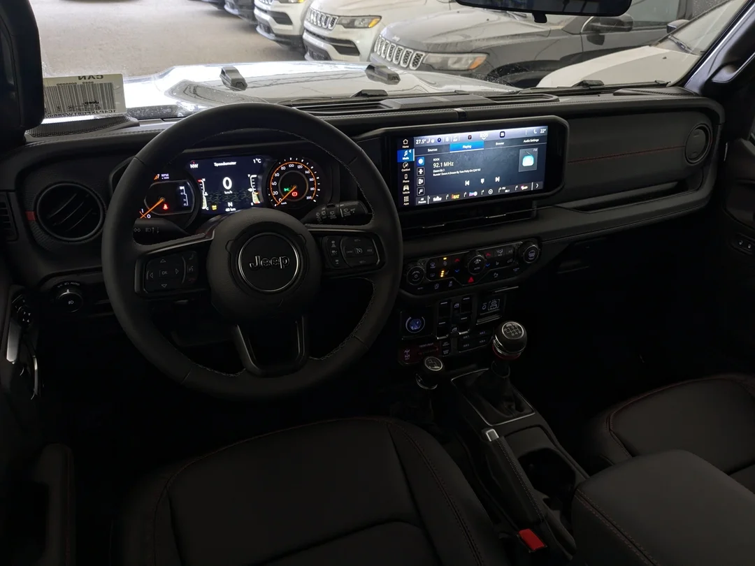 New 2026 Black Jeep Rubicon - - Nappa Leather - Convenience Grp - Safety Grp - 3-Piece Hardtop & More! image 23