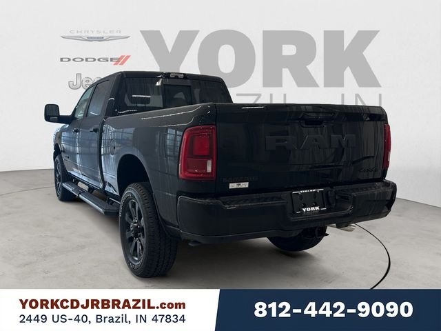 New 2026 Diamond Black Crystal Pearl-Coat Exterior Paint RAM Laramie image 3