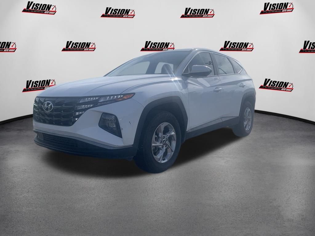 Used 2023 White Hyundai SE image 1