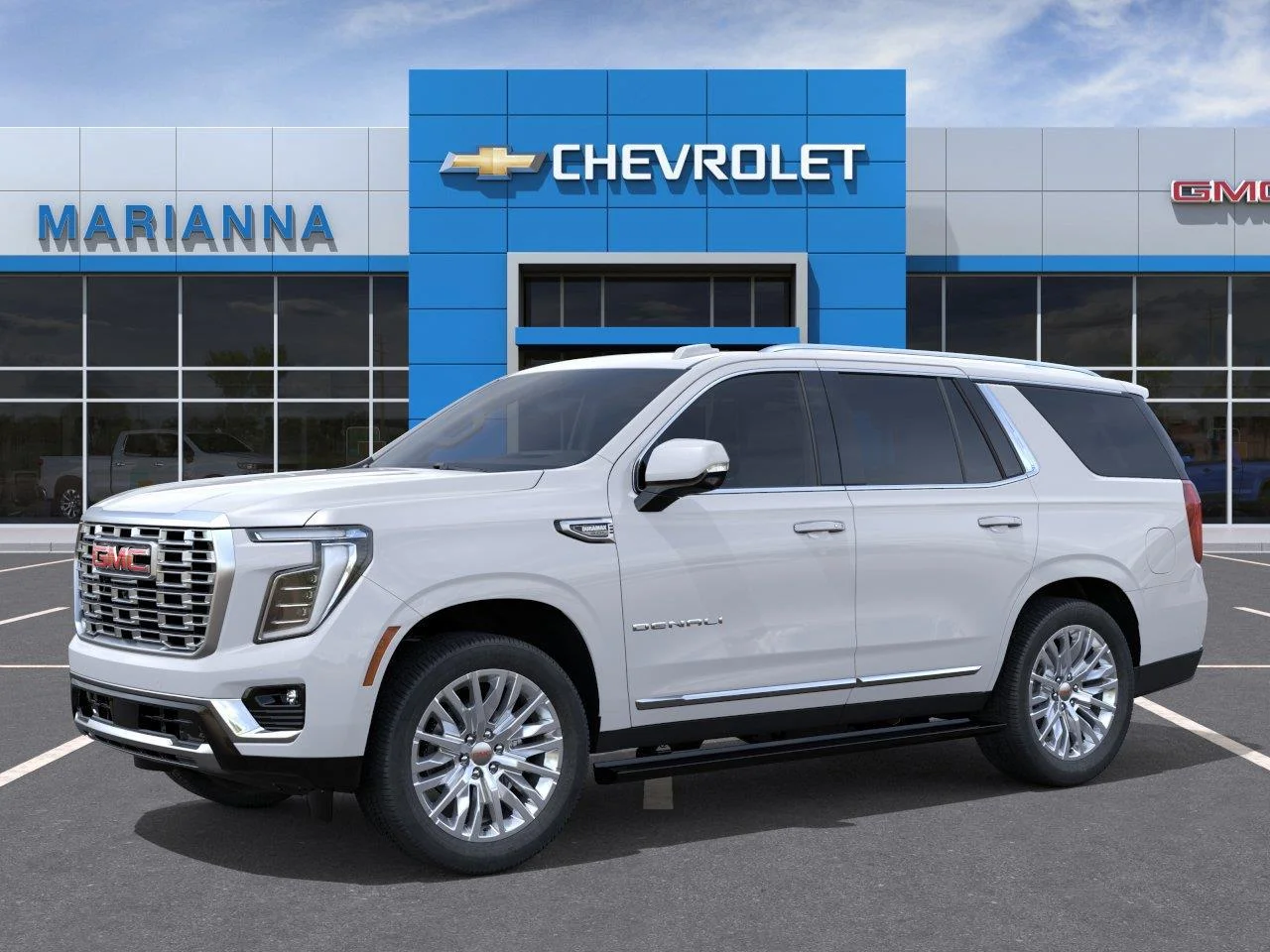New 2026 Glacier White Tricoat GMC Denali image 2