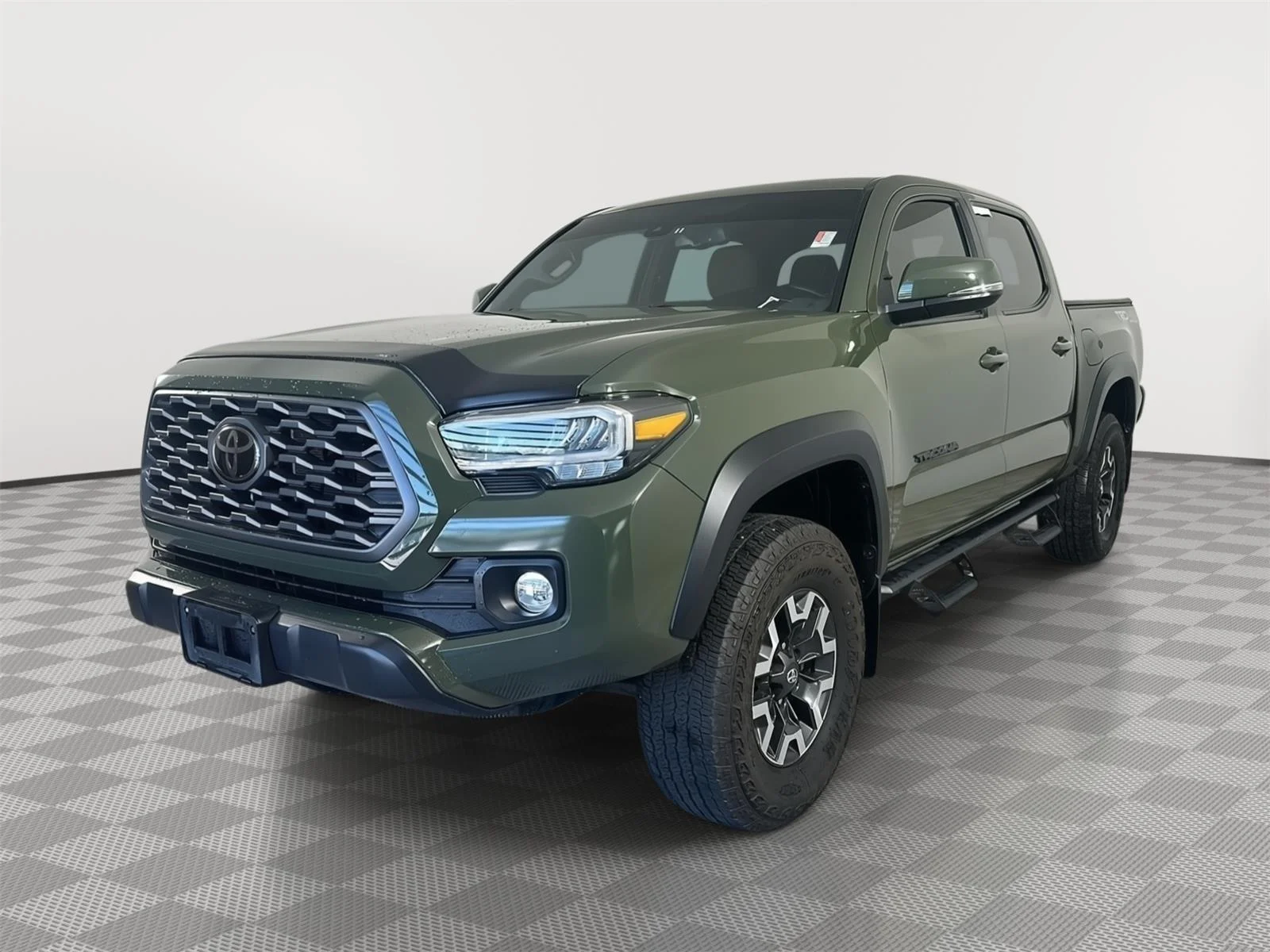 Used 2021 Army Green Toyota TRD Off Road image 3