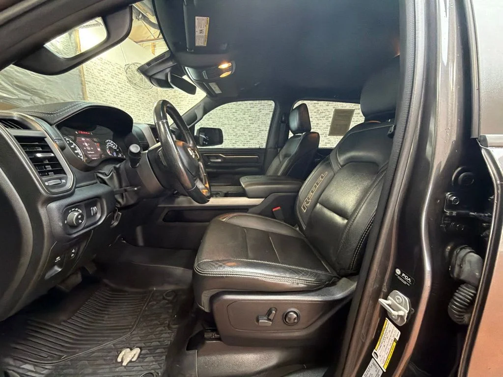 Used 2022 Granite Crystal Metallic Clearcoat Ram Rebel image 23