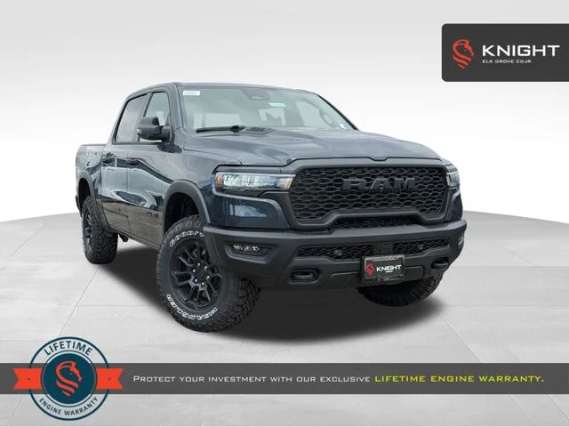 New 2026 Forged Blue Metallic Exterior Paint RAM Rebel image 1