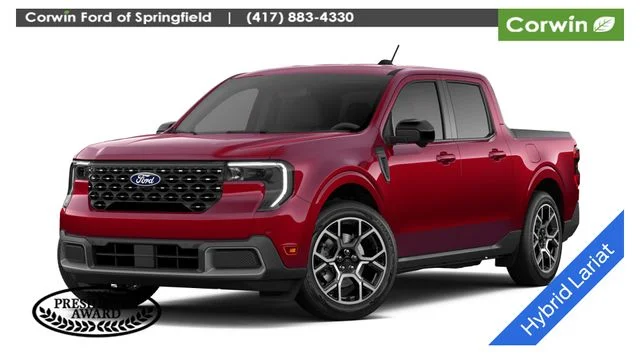 New 2026 Ruby Red Metallic Tinted Clearcoat Ford Lariat® image 1