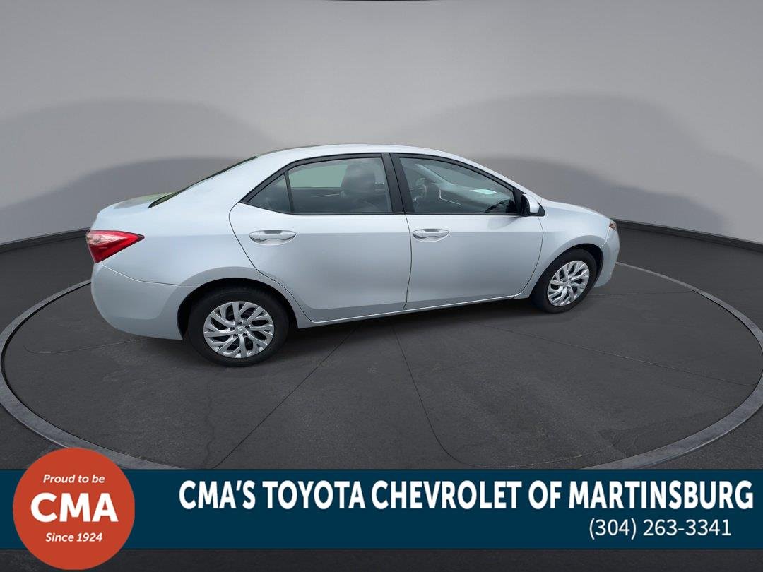 Used 2019 Classic Silver Metallic Toyota LE image 9