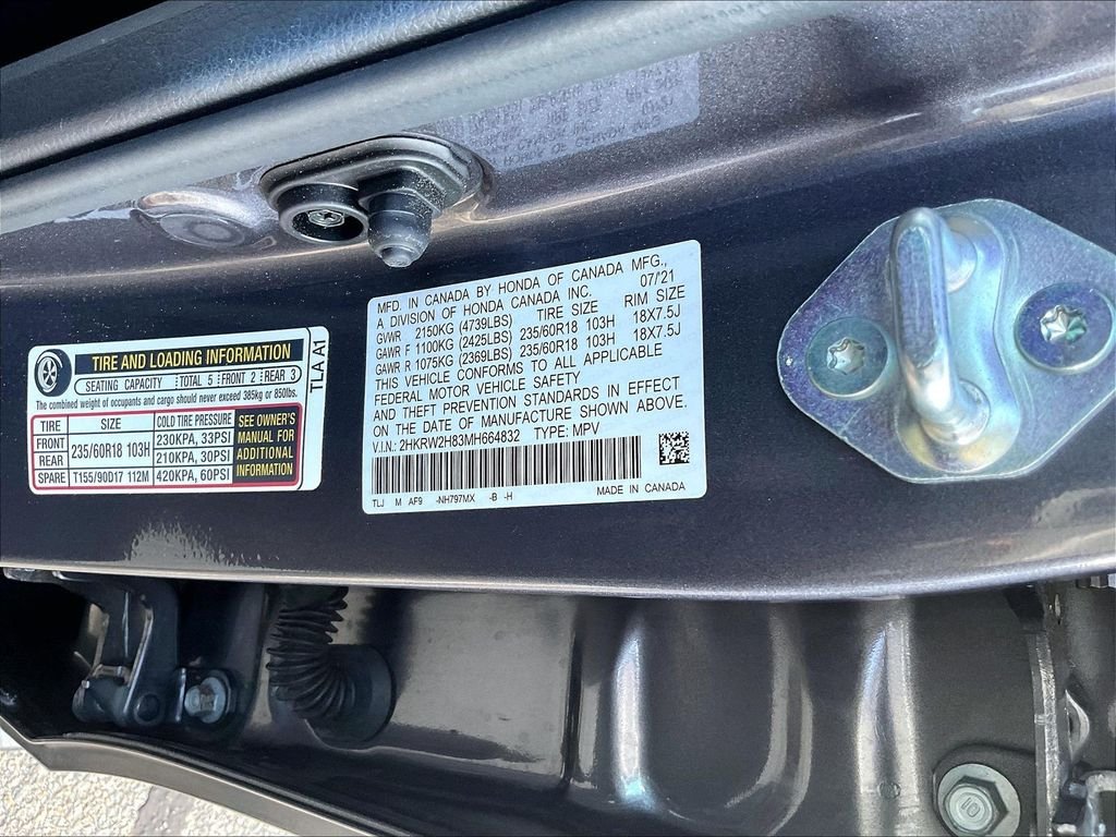 Used 2021 Gray Honda EX-L image 35