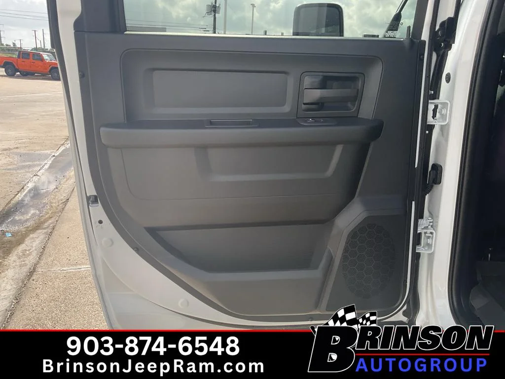 New 2026 Bright White Clearcoat Ram Black Express image 6