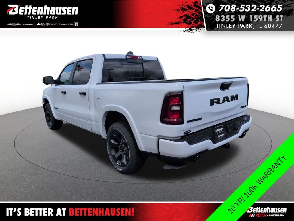 New 2026 Bright White Clear-Coat Exterior Paint RAM Big Horn/Lone Star image 10