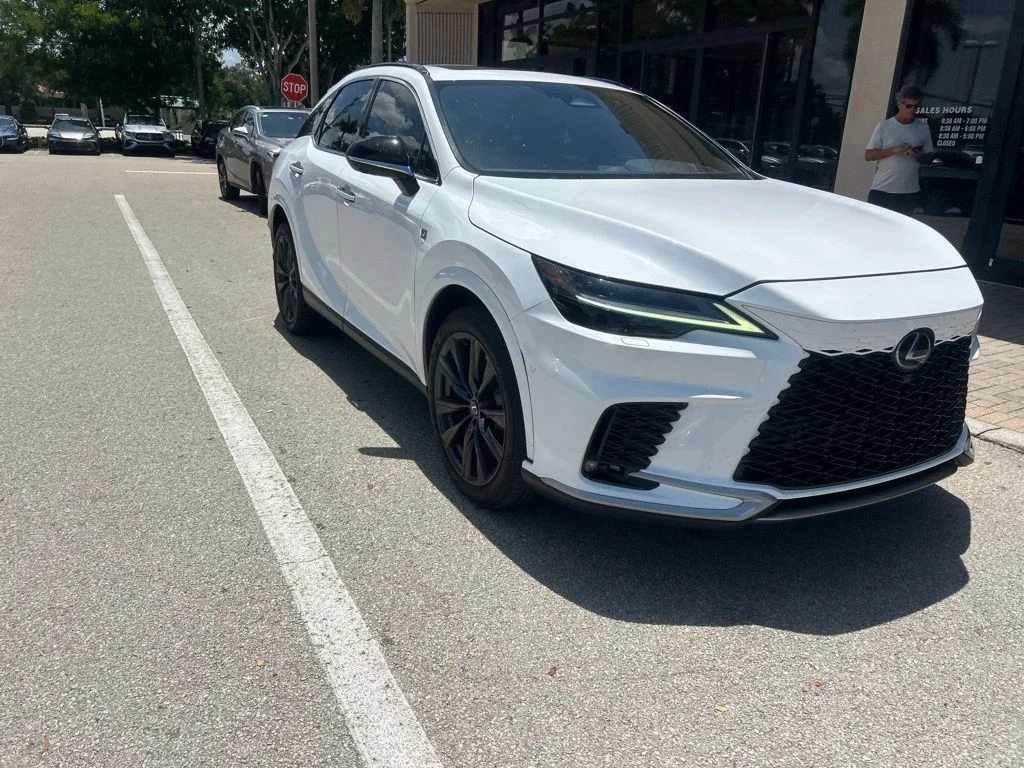 Certified Used 2024 White Lexus 350 F Sport Handling image 1