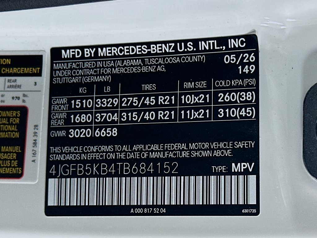 New 2026 Polar White Mercedes-Benz GLE 450 image 32
