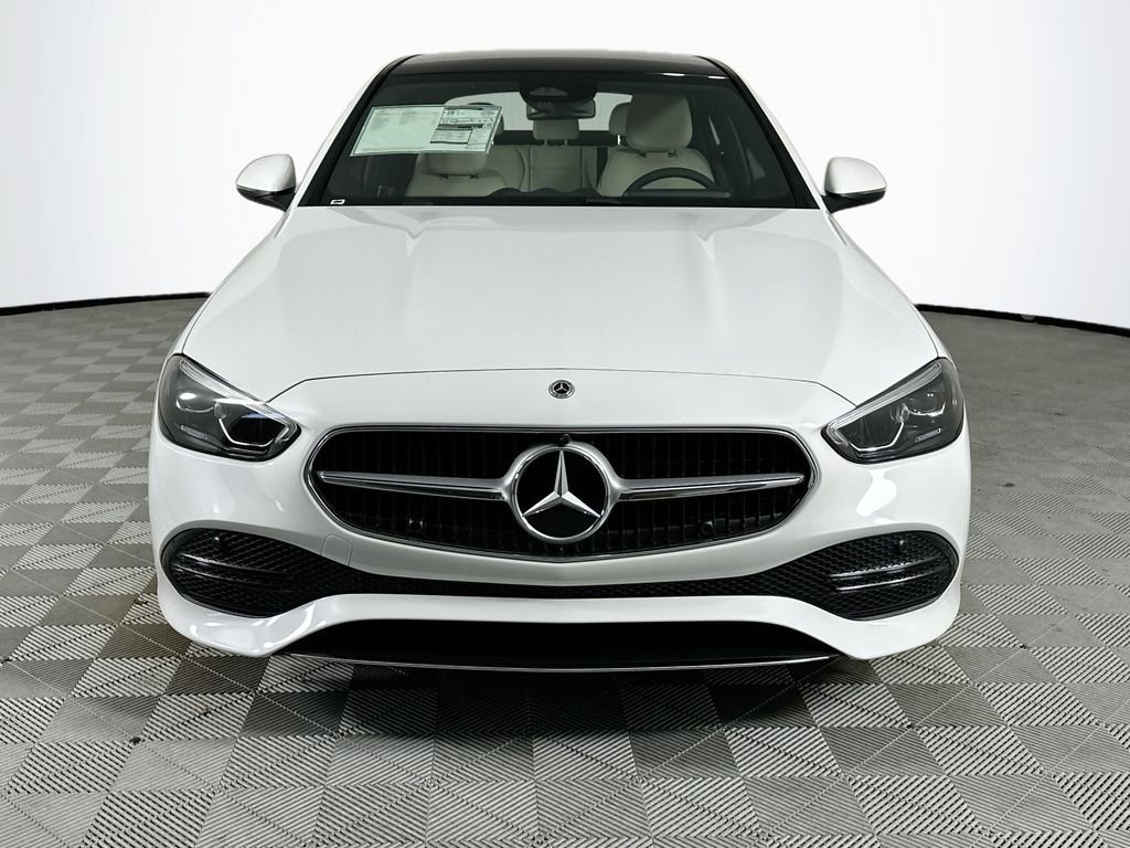 New 2026 MANUFAKTUR Moonlight White Metallic Mercedes-Benz C 300 image 2
