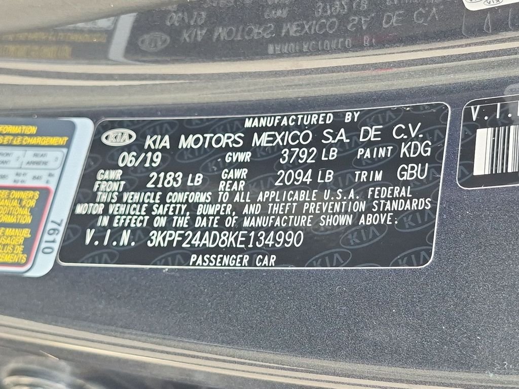 Used 2019 Gray Kia LXS image 29