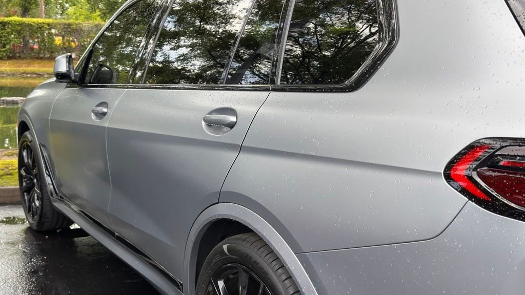Used 2025 Frozen Pure Grey Metallic BMW xDrive40i image 8