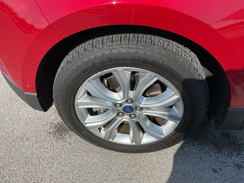 Used 2020 Rapid Red Metallic Tinted Clearcoat Ford Titanium image 5