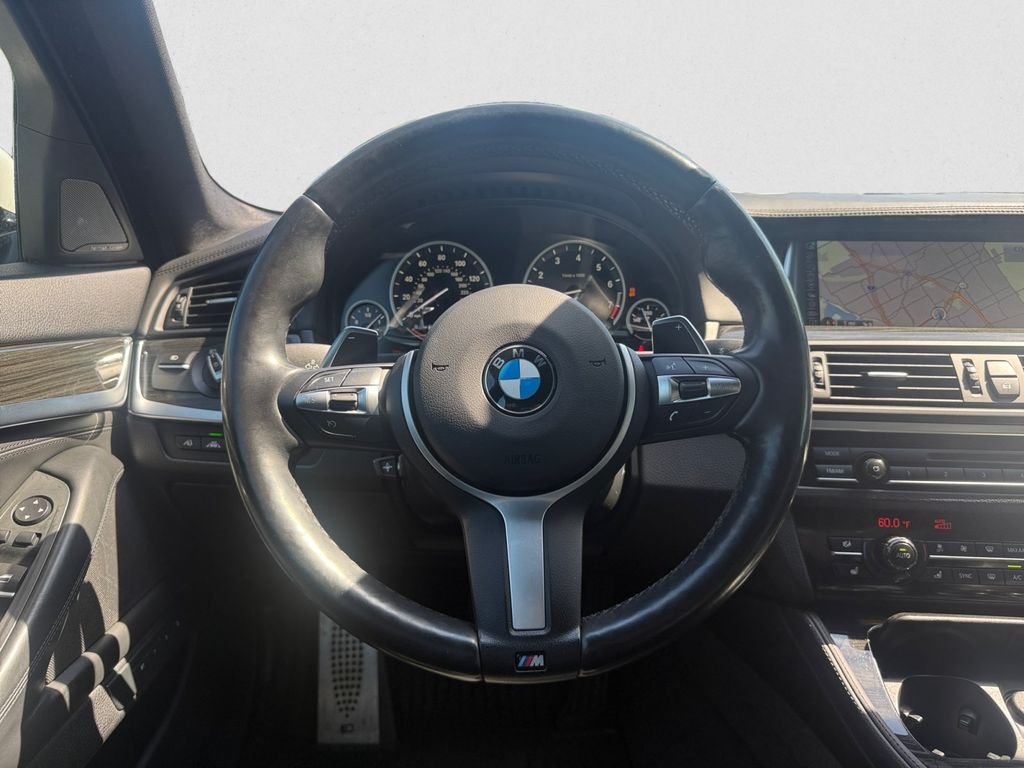 Used 2016 White BMW 550i xDrive image 12