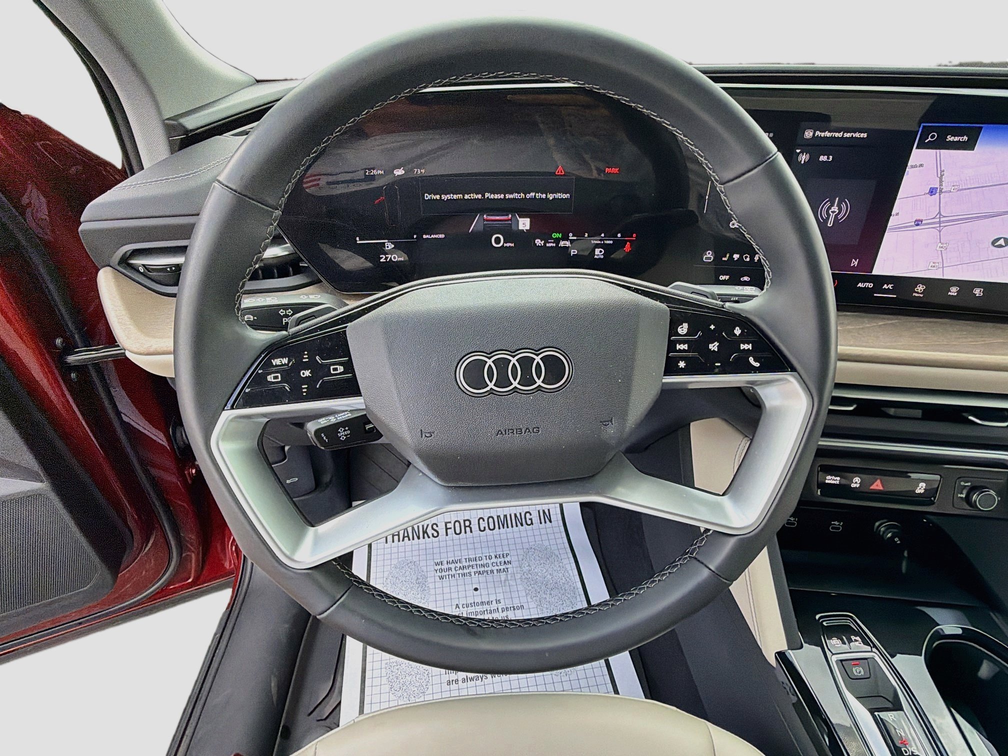 Used 2025 Grenadine Red Metallic Audi Premium image 37