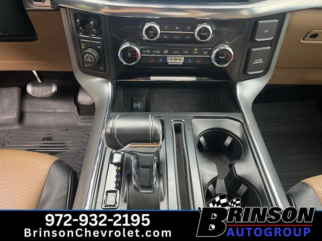 Used 2022 Agate Black Metallic Ford LARIAT image 11