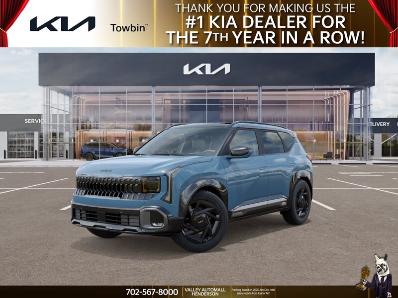 New 2027 Frost Blue Kia X-Line SX image 1