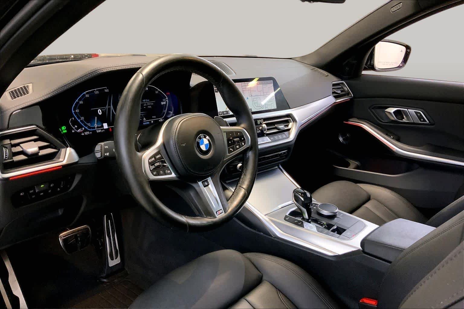 Used 2021 Black Sapphire Metallic BMW 330i xDrive image 17