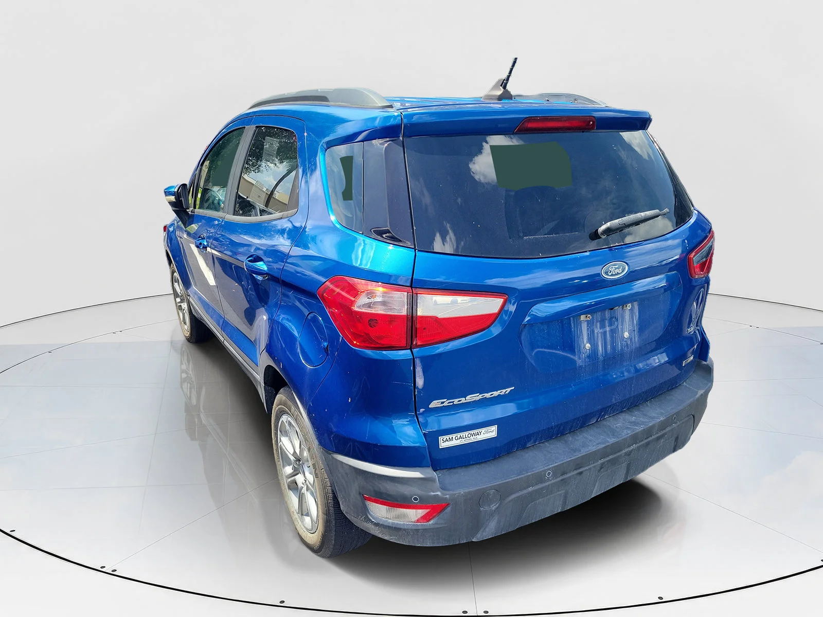Used 2019 Lightning Blue Metallic Ford SE image 5