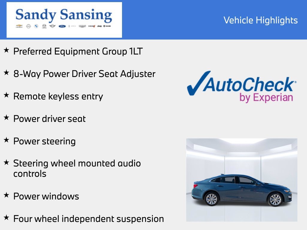 Used 2024 Blue Chevrolet LT image 7