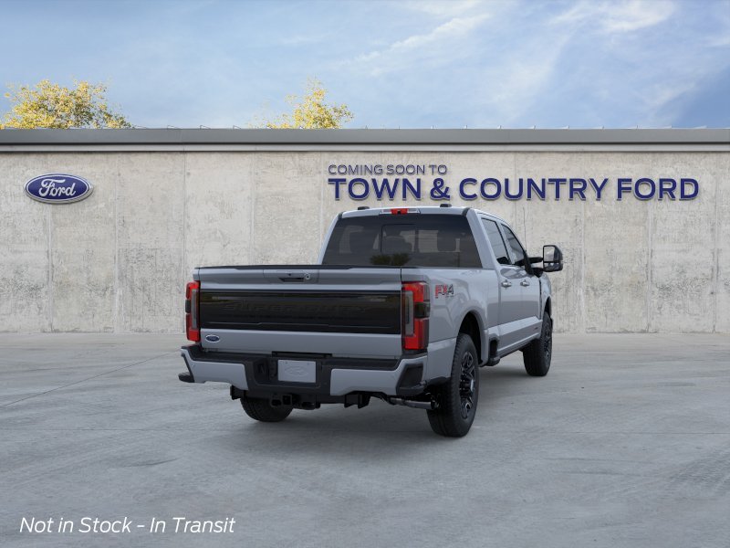 New 2026 Glacier Gray Metallic Tri-Coat Ford F-250® Platinum® image 8