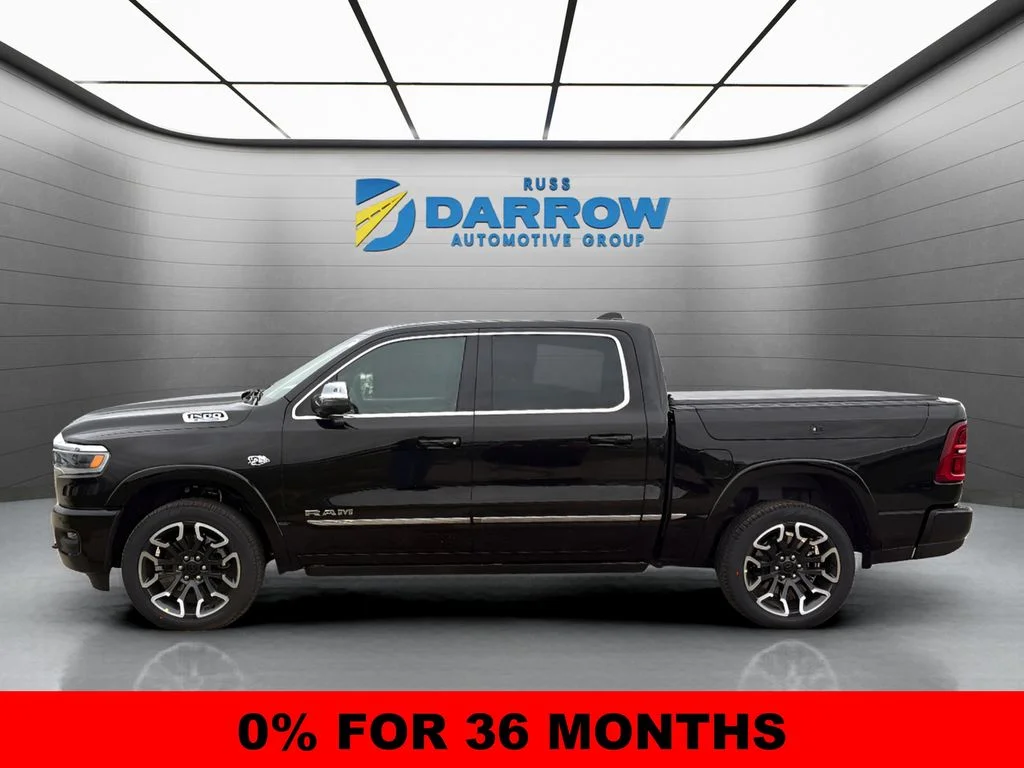 New 2026 Diamond Black Crystal Pearl-Coat Exterior Paint RAM Limited image 2