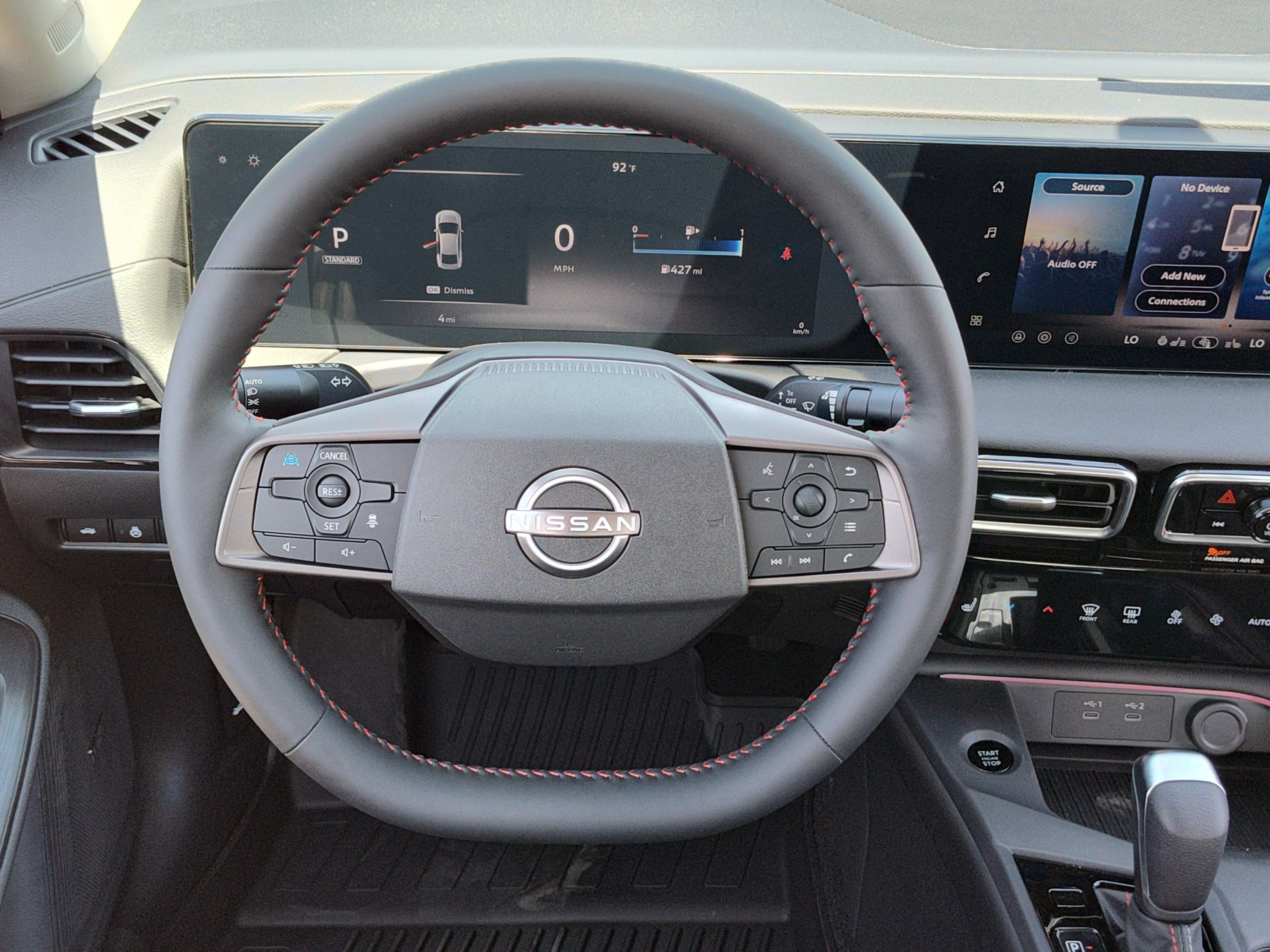 New 2026 Atlantic Gray Metallic / Super Black Two-tone Nissan SR image 8