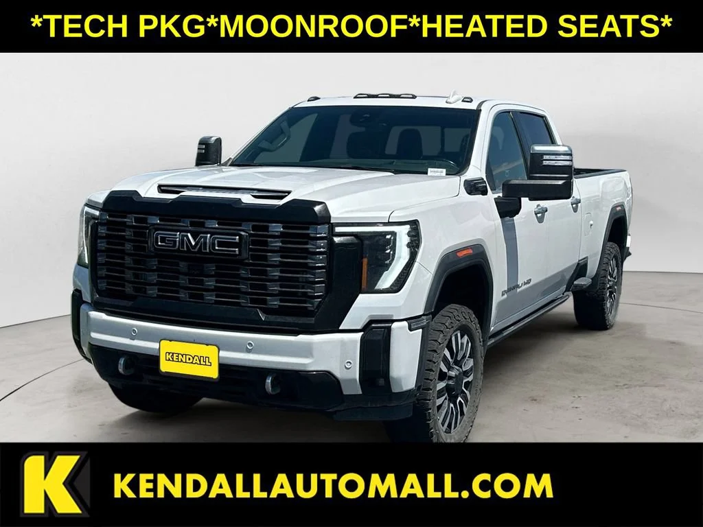 Used 2025 White Frost Tricoat GMC Denali Ultimate image 1