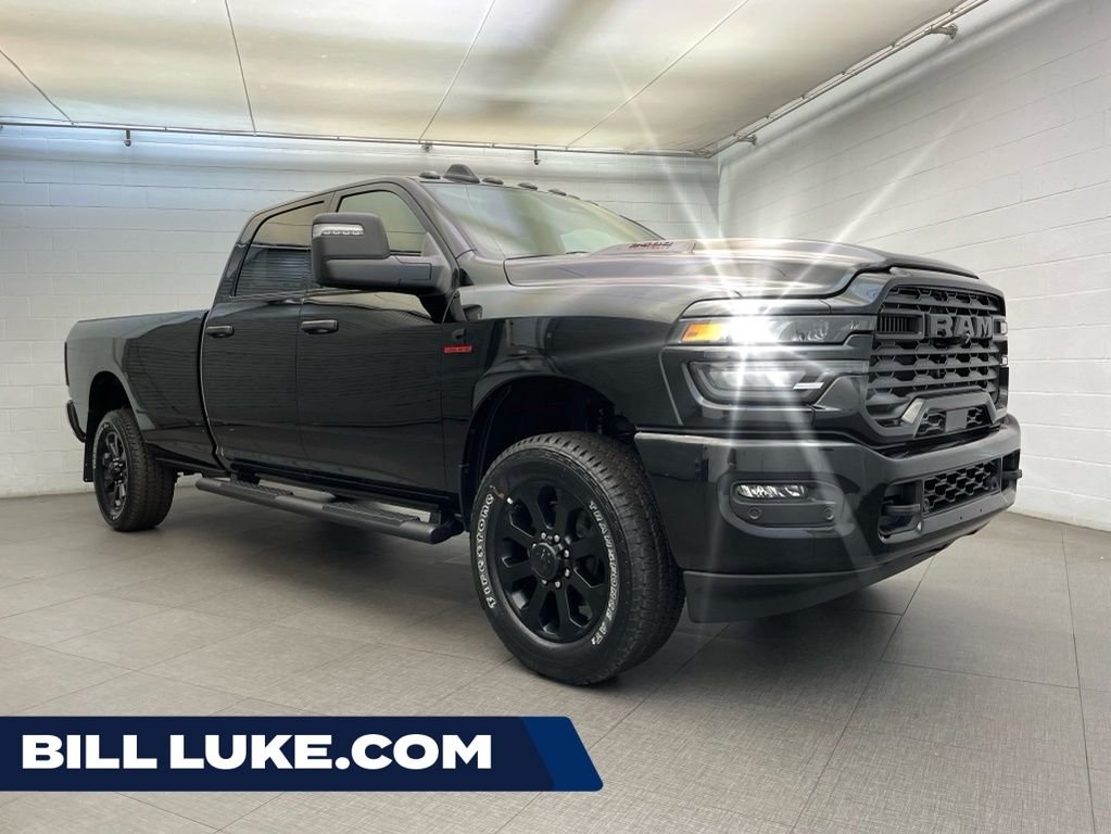 New 2026 Diamond Black Crystal Pearlcoat RAM Tradesman Black Express image 1