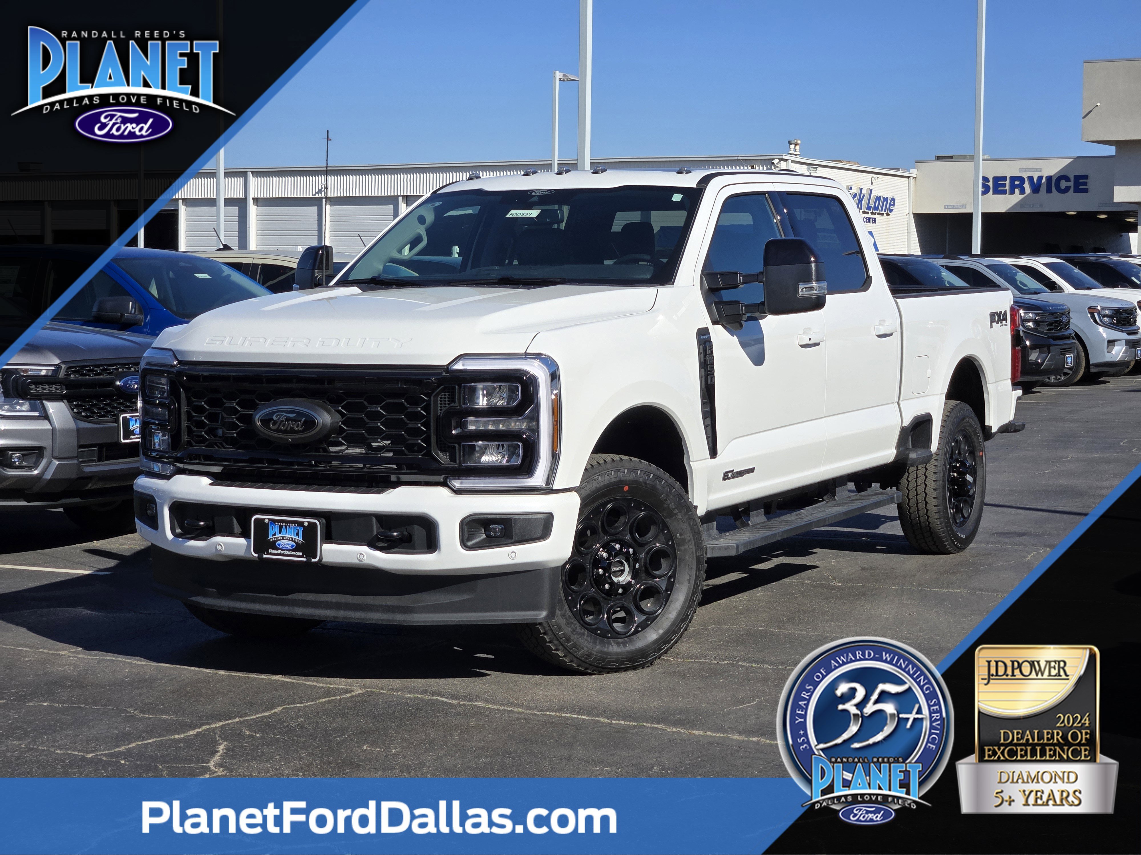 New 2026 Star White Ford F-250 Lariat image 1