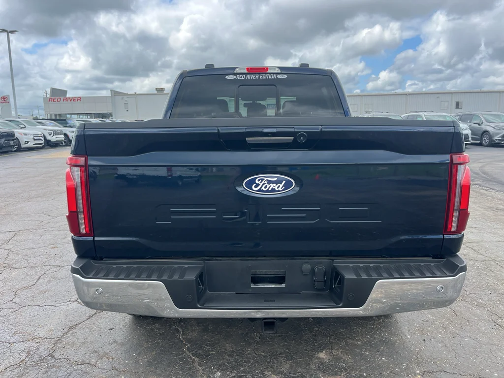Used 2024 Antimatter Blue Metallic Ford LARIAT image 6