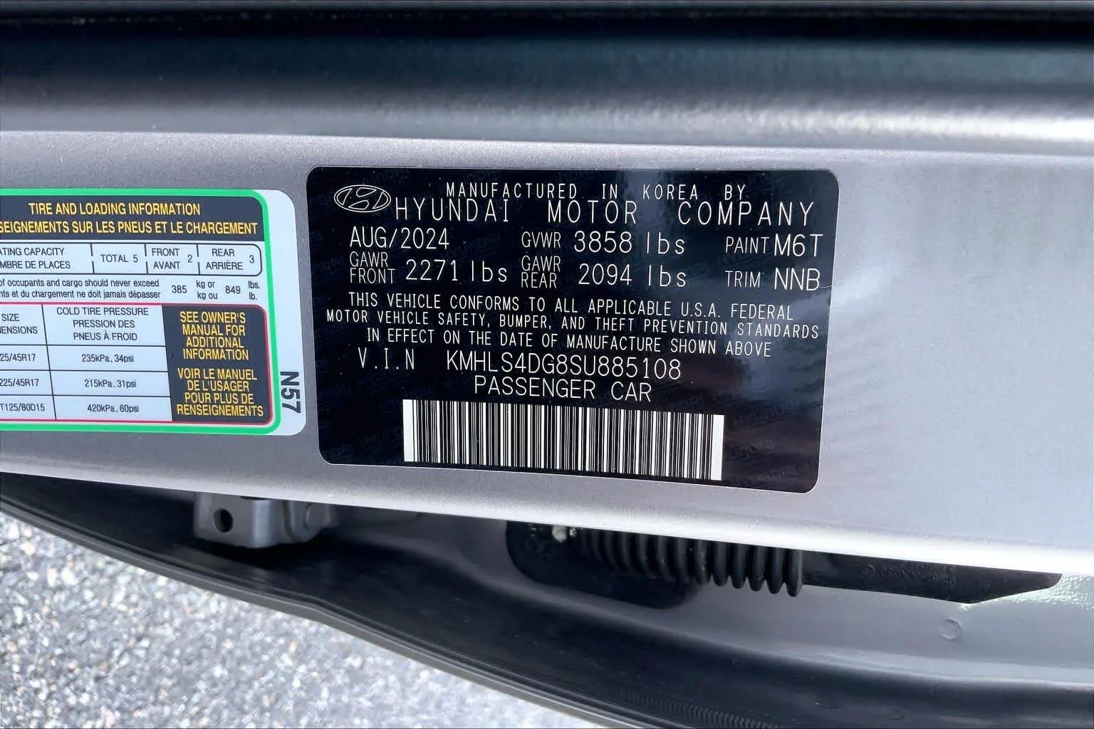 Used 2025 Fluid Metal Hyundai SEL Convenience image 28
