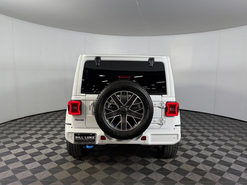 Certified Used 2023 White Jeep Sahara 4xe image 8
