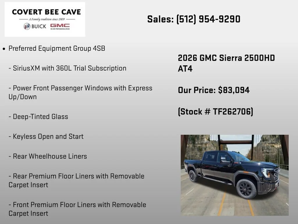 2026 GMC Sierra 2500HD AT4 - Photo 6
