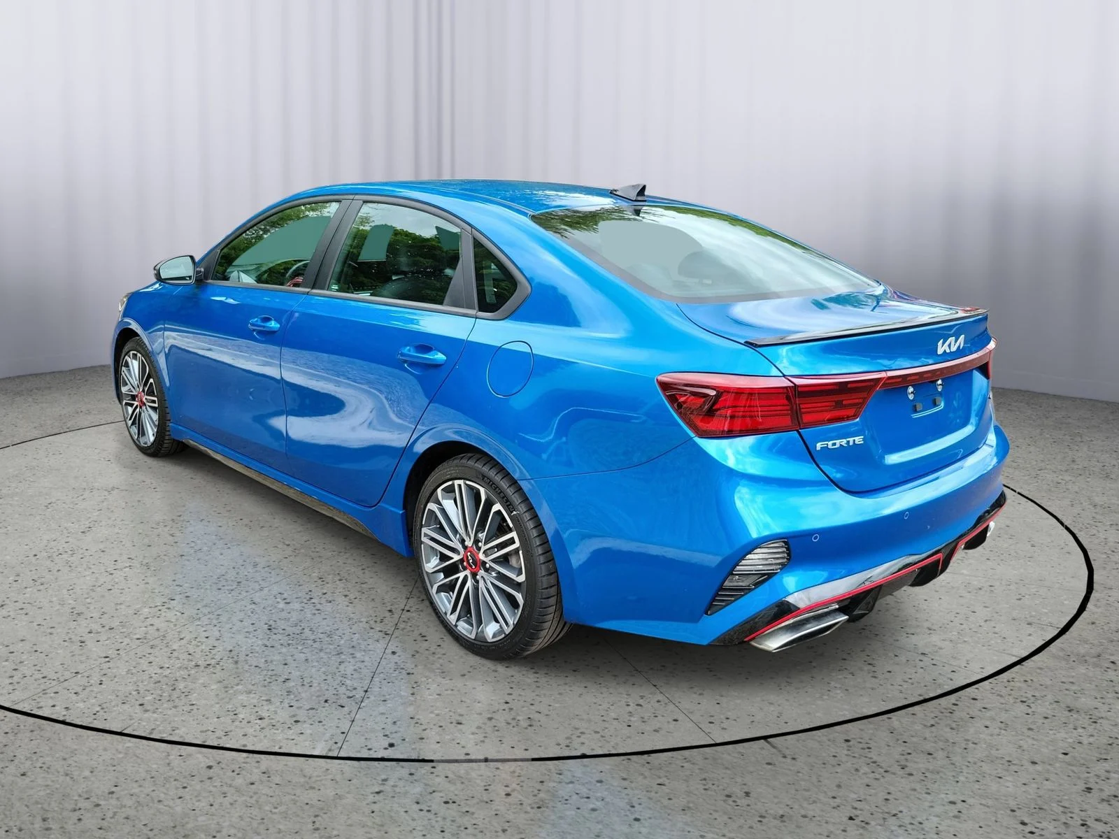 Used 2023 Blue Kia GT image 4