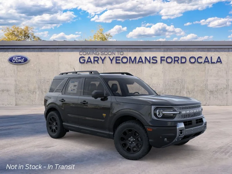 New 2026 Shadow Black Ford Badlands® image 7