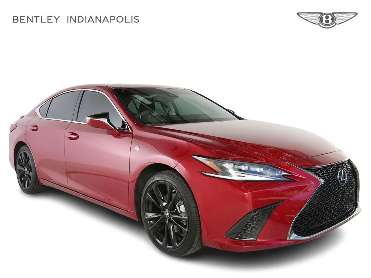 Used 2025 Red Lexus 300h F SPORT Design image 1