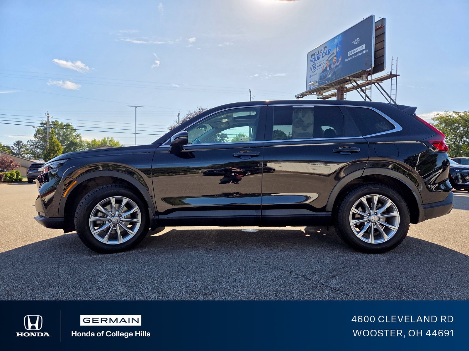 Used 2024 Crystal Black Pearl Honda 1.5T AWD EX image 48