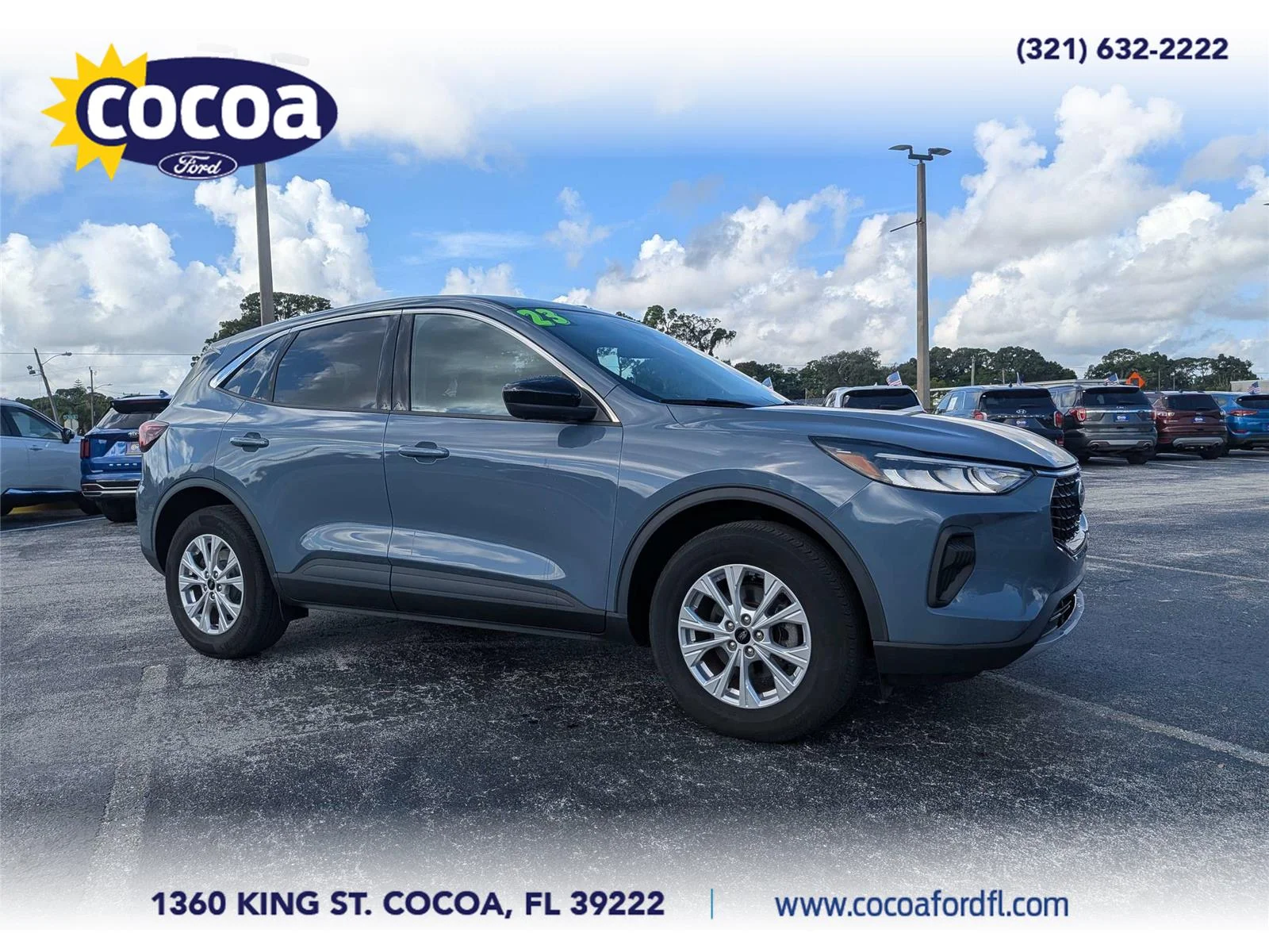 Certified Used 2023 Gray Ford Active image 1